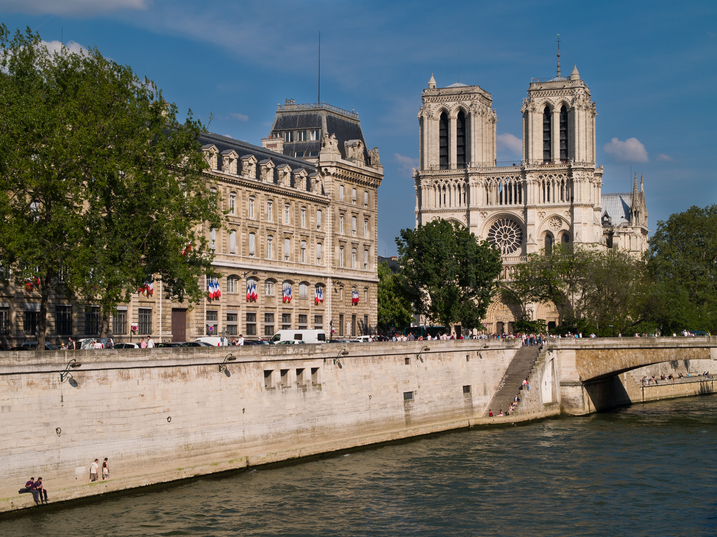 Paris bord de Seine, © Ronan Bourhis 2008, 