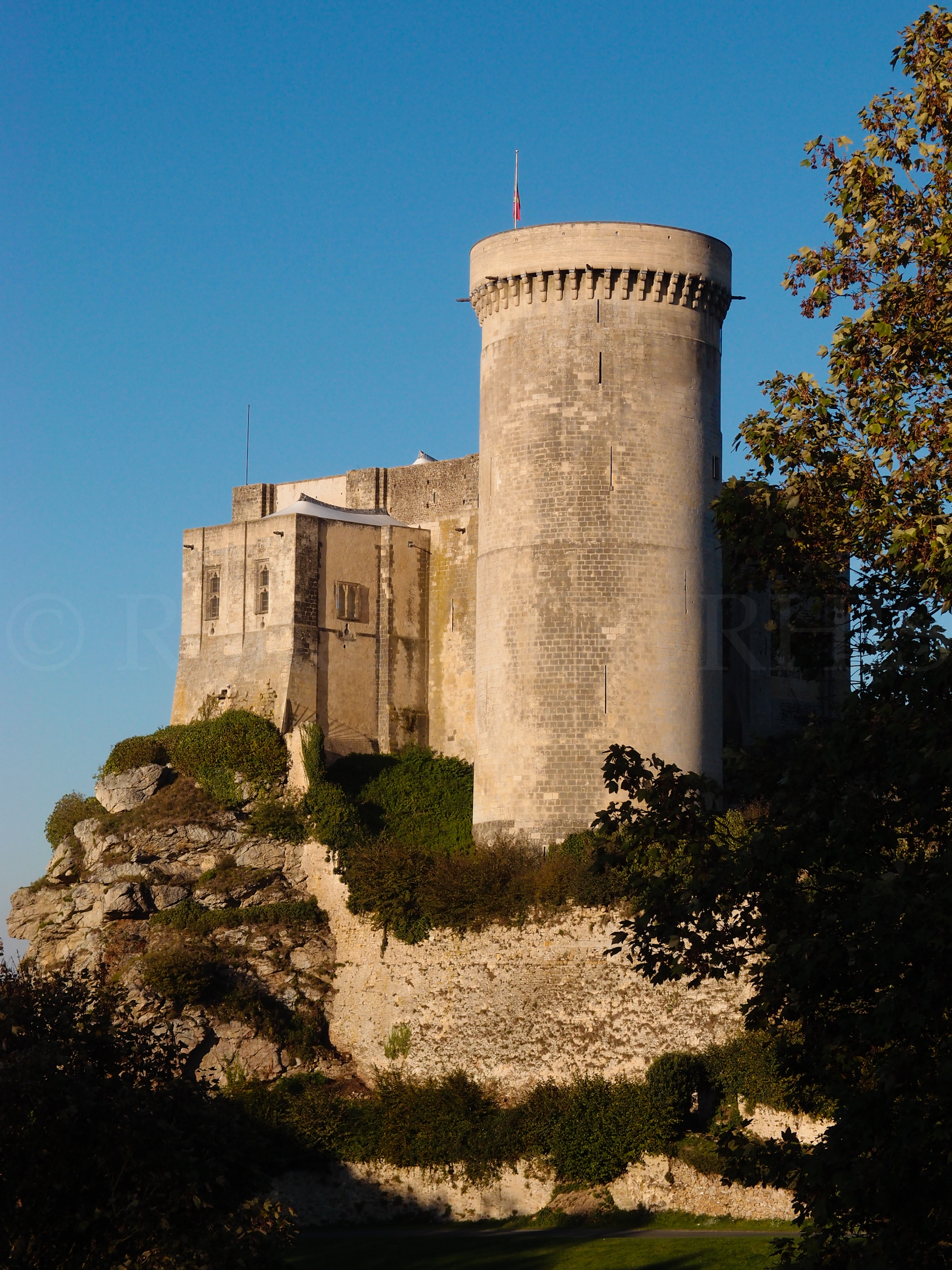 Falaise au couche de soleil, © Ronan Bourhis 2011, 